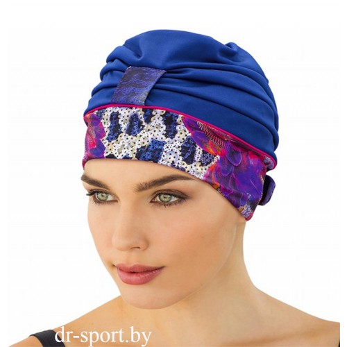 Шапочка для плавания 3447-53 синий